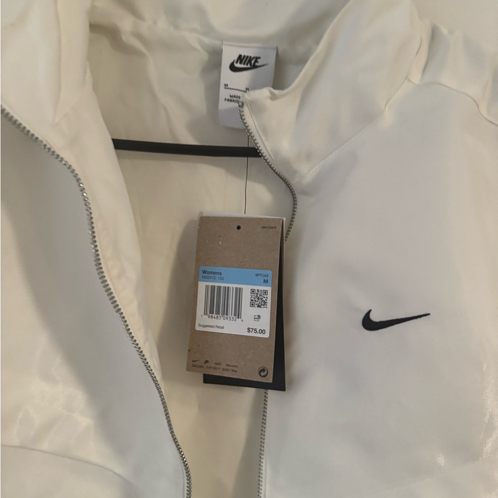 Nike Windrunner Shine Vest Zippered Pockets HV2472-133 Women's Size M - NWT - Picture 5 of 7